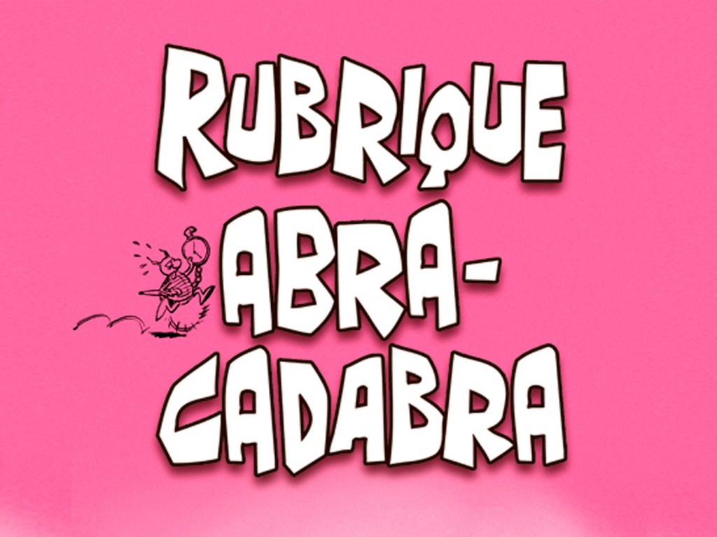 BD Rubrique Abracadabra Gotlib Dargaud