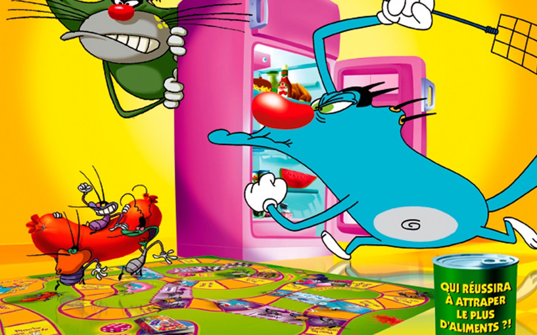 Jeux Oggy et les Cafards Dujardin TF1 Games