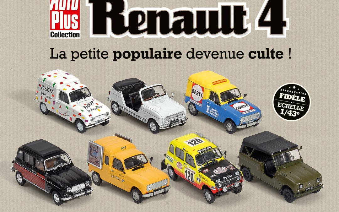 Collection Renault 4 Hachette Editions