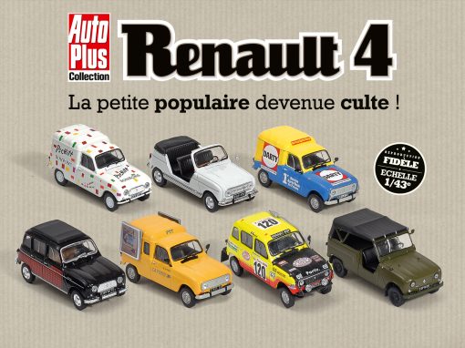 Collection Renault 4 Hachette Editions