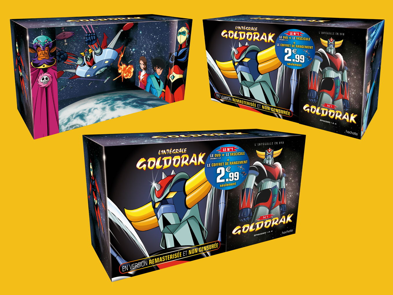 Goldorak - Intégrale - Coffret DVD - Version non censurée